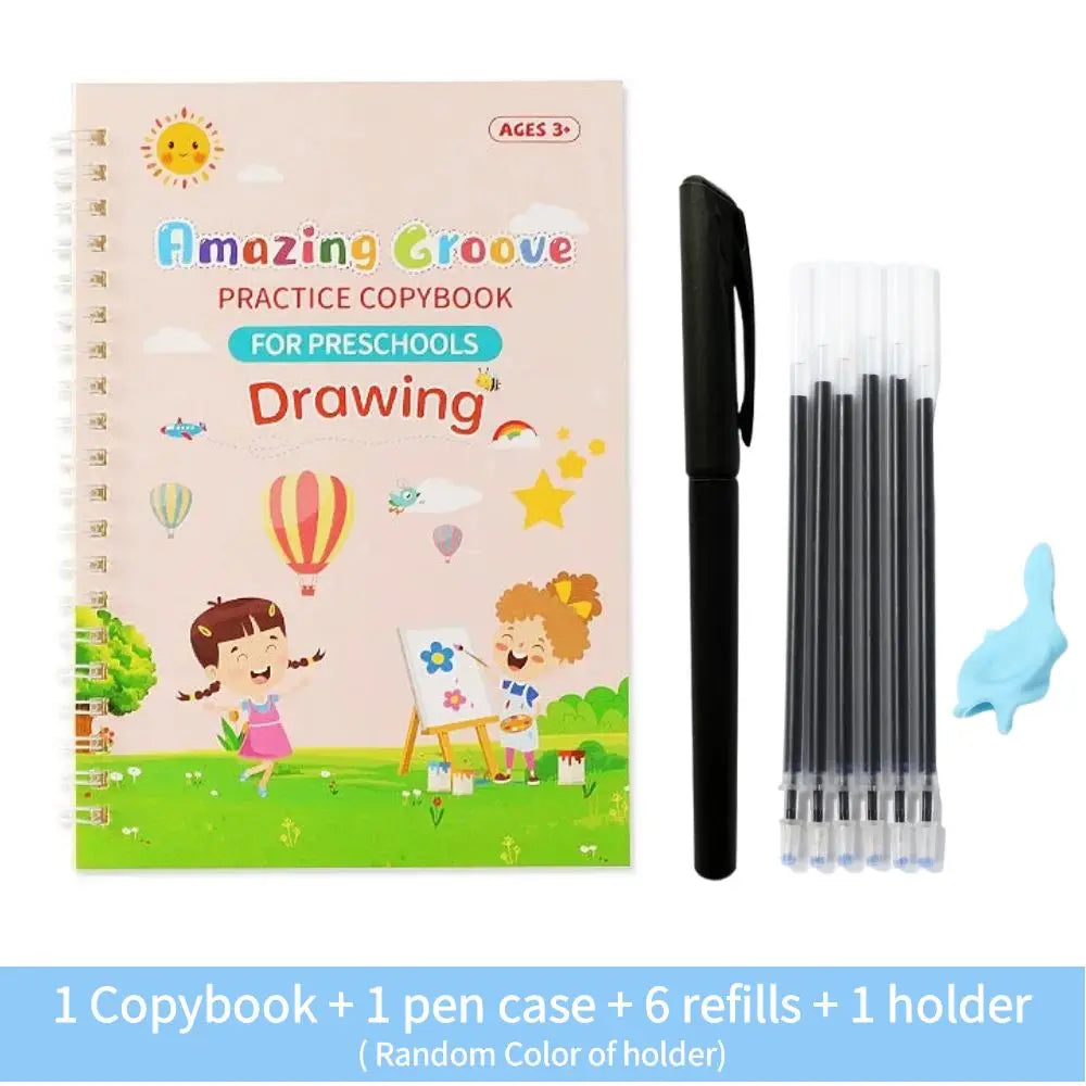 The Magic Book™ English Writing Book Reusable Unlimited Times For Kids