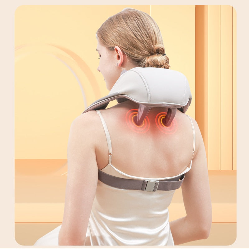 Soothemate - The New Neck And Shoulder Heat Massager, Soothemate Neck  Massager Simulated Manual Mass…See more Soothemate - The New Neck And  Shoulder